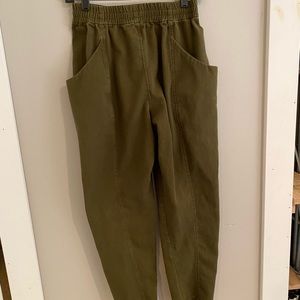 Elizabeth Suzann Clyde Work Pant in cotton twill